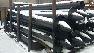 Винтовые сваи диаметром 73 мм Рассказово цена от 1321 руб.